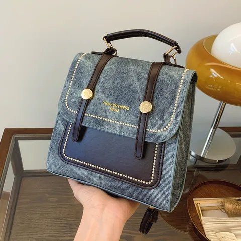 Mochila casual de mezclilla