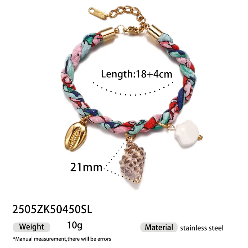 Pulseras veraniegas con encantos