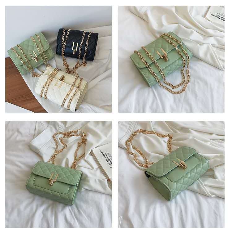 Bolso Verde Pastel