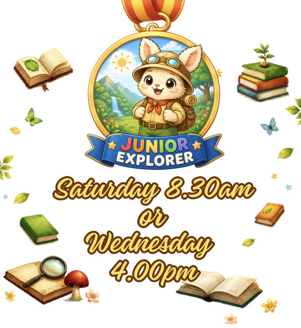 Junior Explorer — 1 x weekly classes