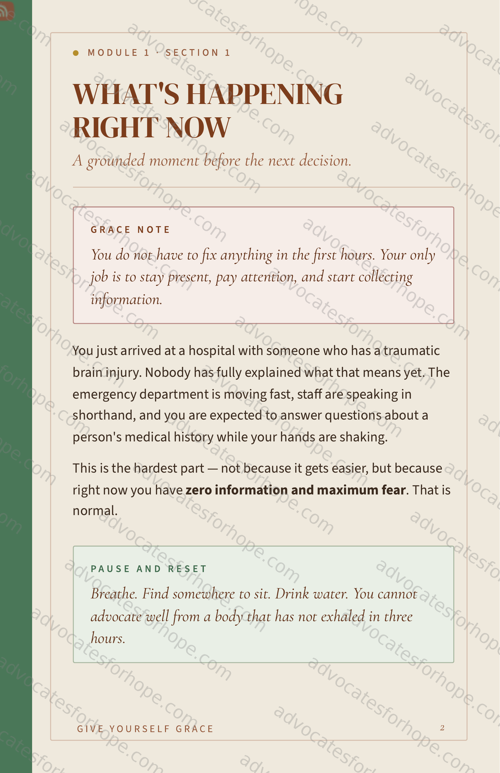 Module 1 — 