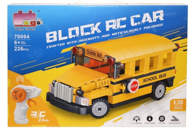 Block RC Car