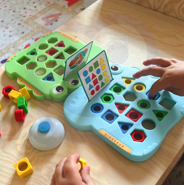 Dinosaur Pairing Shape Puzzle