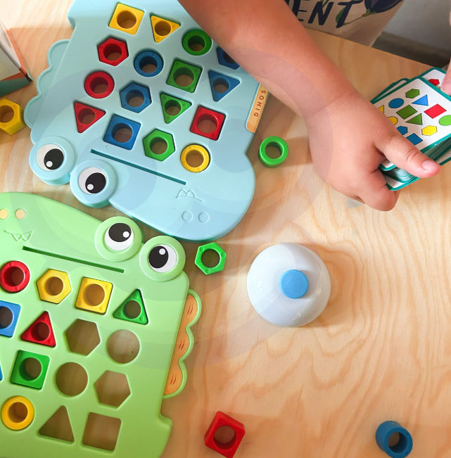 Dinosaur Pairing Shape Puzzle