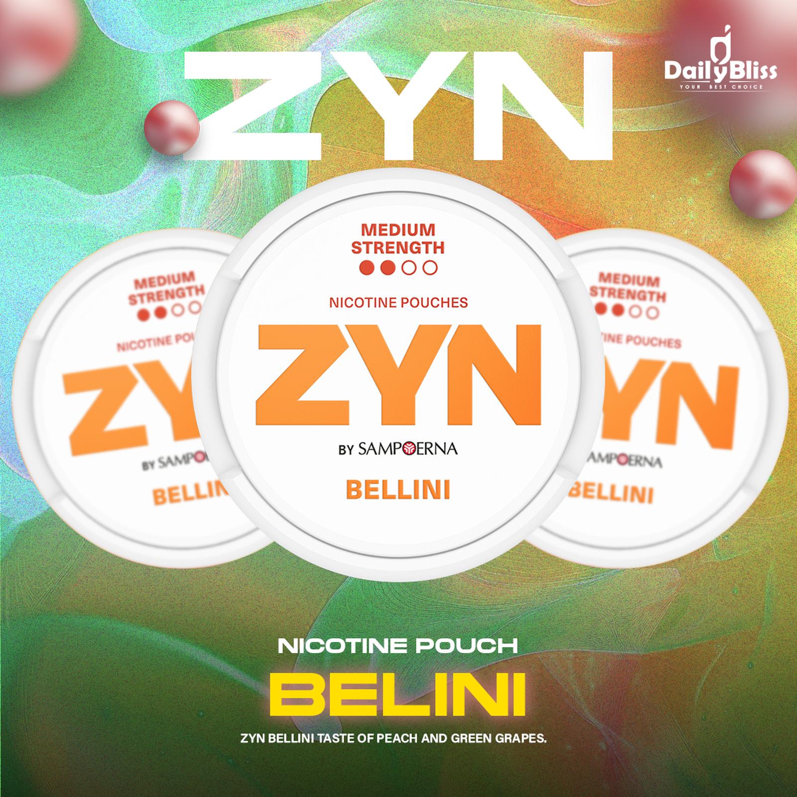 ZYN BELLINI MINI DRY 15S ORIGINA