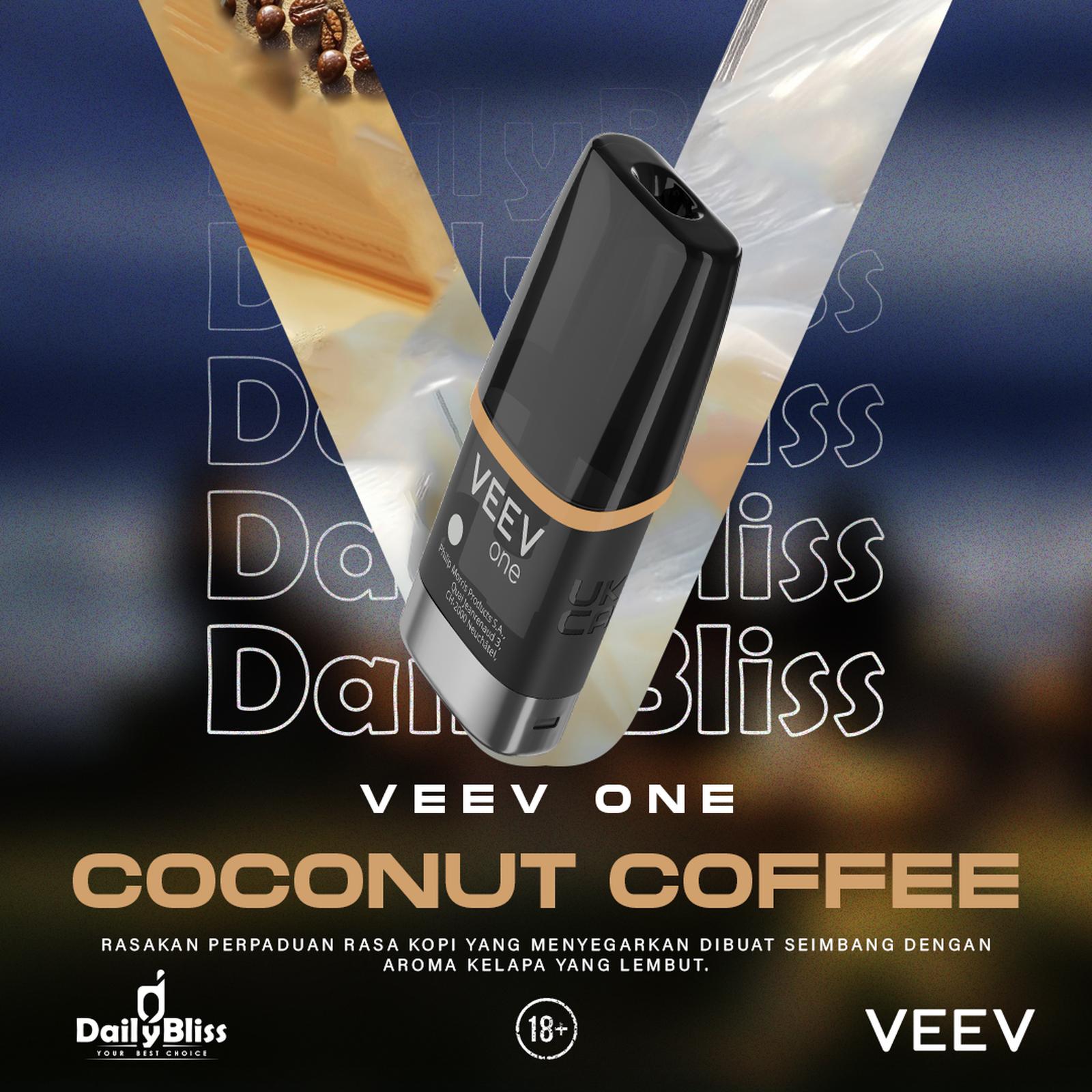 VEEV ONE CARTRIDGE COCONUT COFFEE POD ORIGINAL