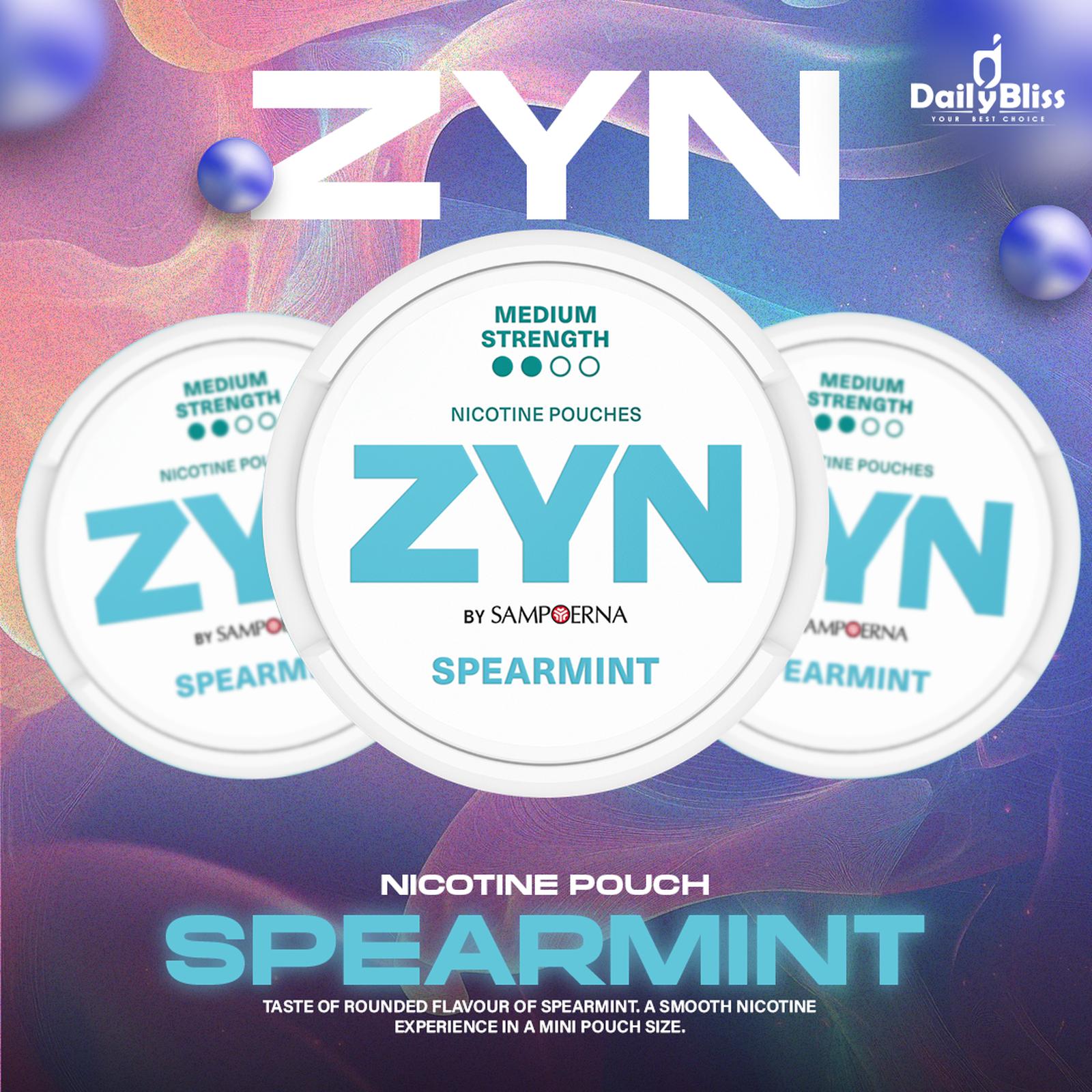 ZYN SPEARMINT MINI DRY 15S ORIGINAL
