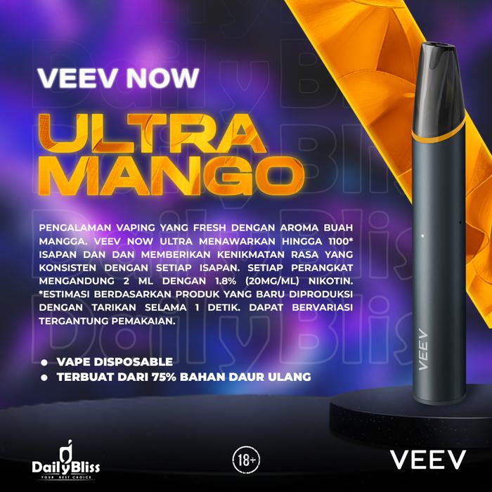 VEEV NOW ULTRA MANGO DISPOSABLE