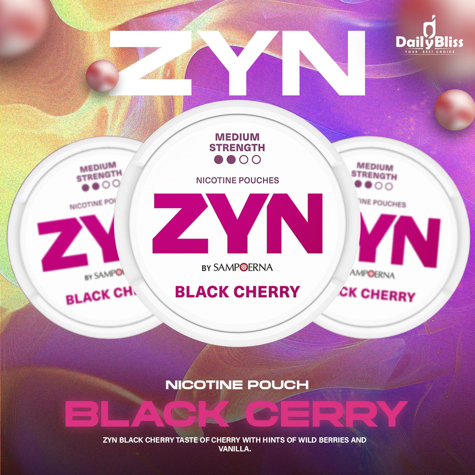 ZYN SAMPOERNA BLACK CHERRY MINI DRY 15S ORIGINAL