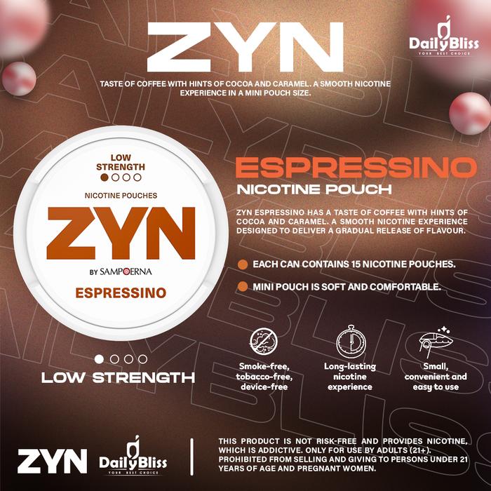 ZYN ESPRESSINO MINI DRY 15S ORIGINAL