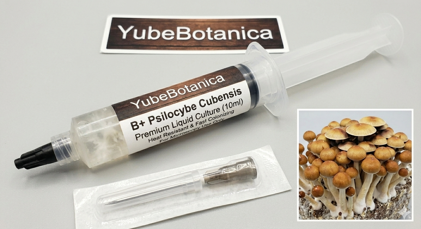 Premium B+ (Psilocybe cubensis) Liquid Culture (10ml)