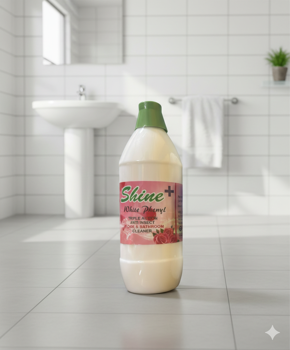 Shine Plus White Phenyl (Rose)