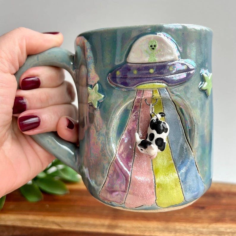 Alien Cow Mug