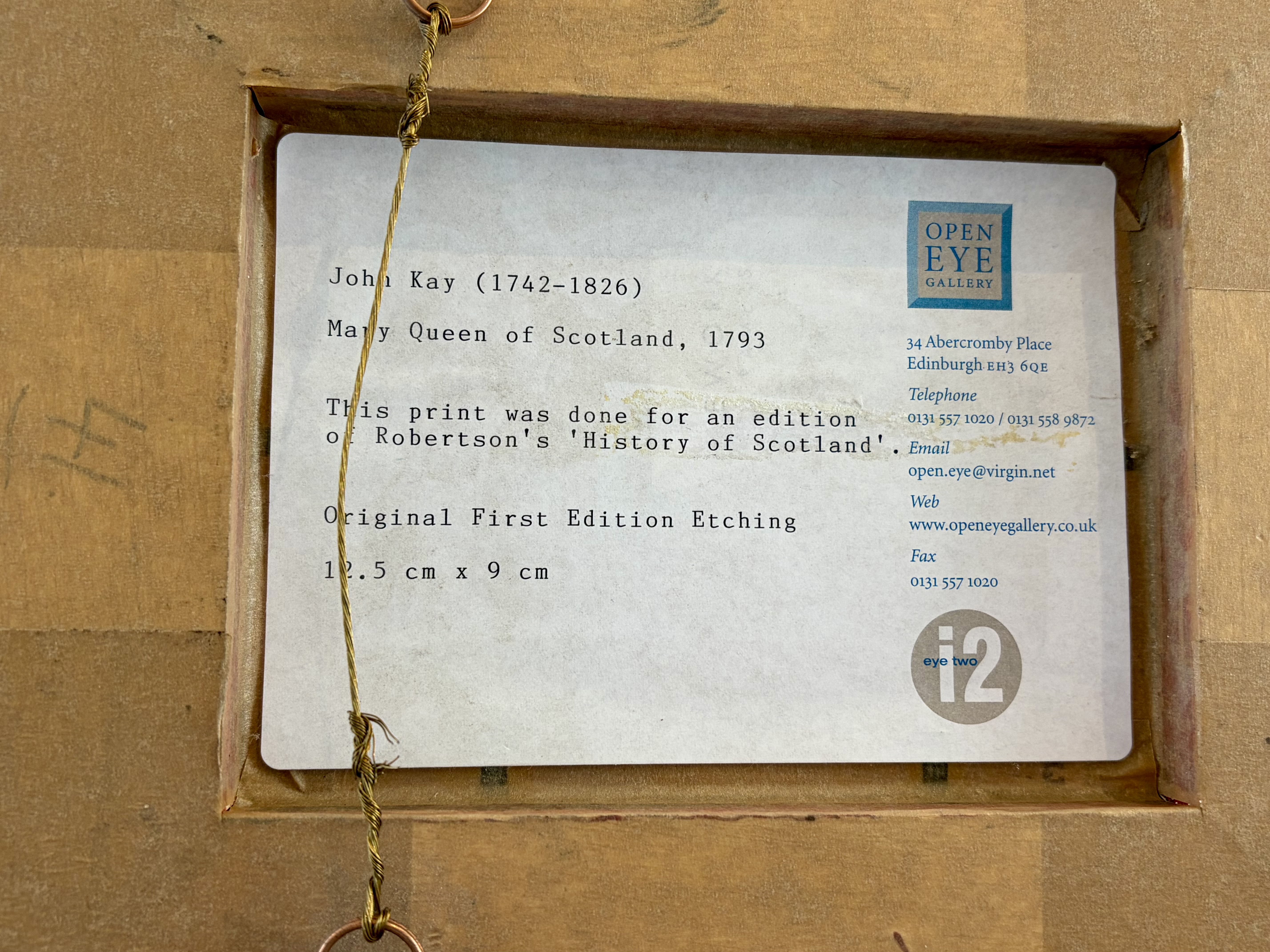 John Kay (1742–1826), Scottish