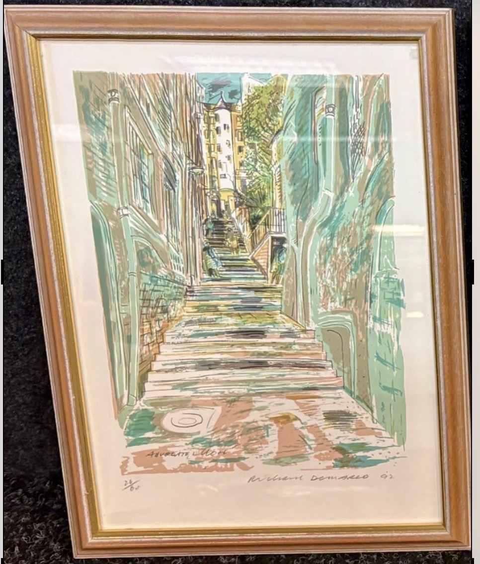 Professor Richard Demarco CBE, HRSA, RSW, FRSA) (b.1930), Scottish