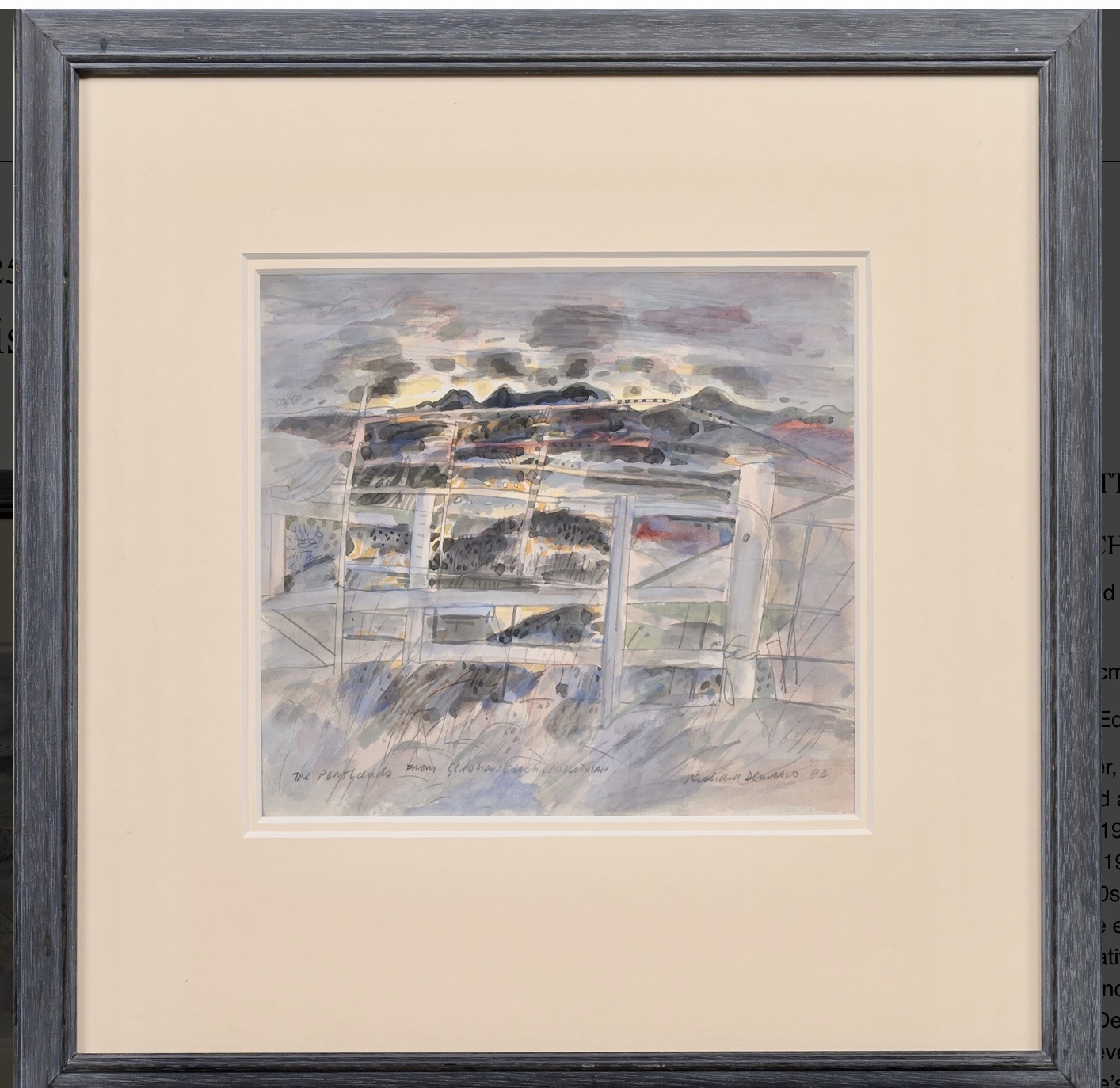 Professor Richard Demarco CBE, HRSA, RSW, FRSA) (b.1930), Scottish