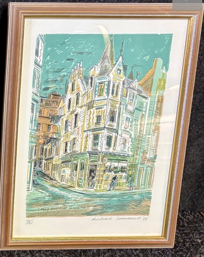 Professor Richard Demarco CBE, HRSA, RSW, FRSA) (b.1930), Scottish