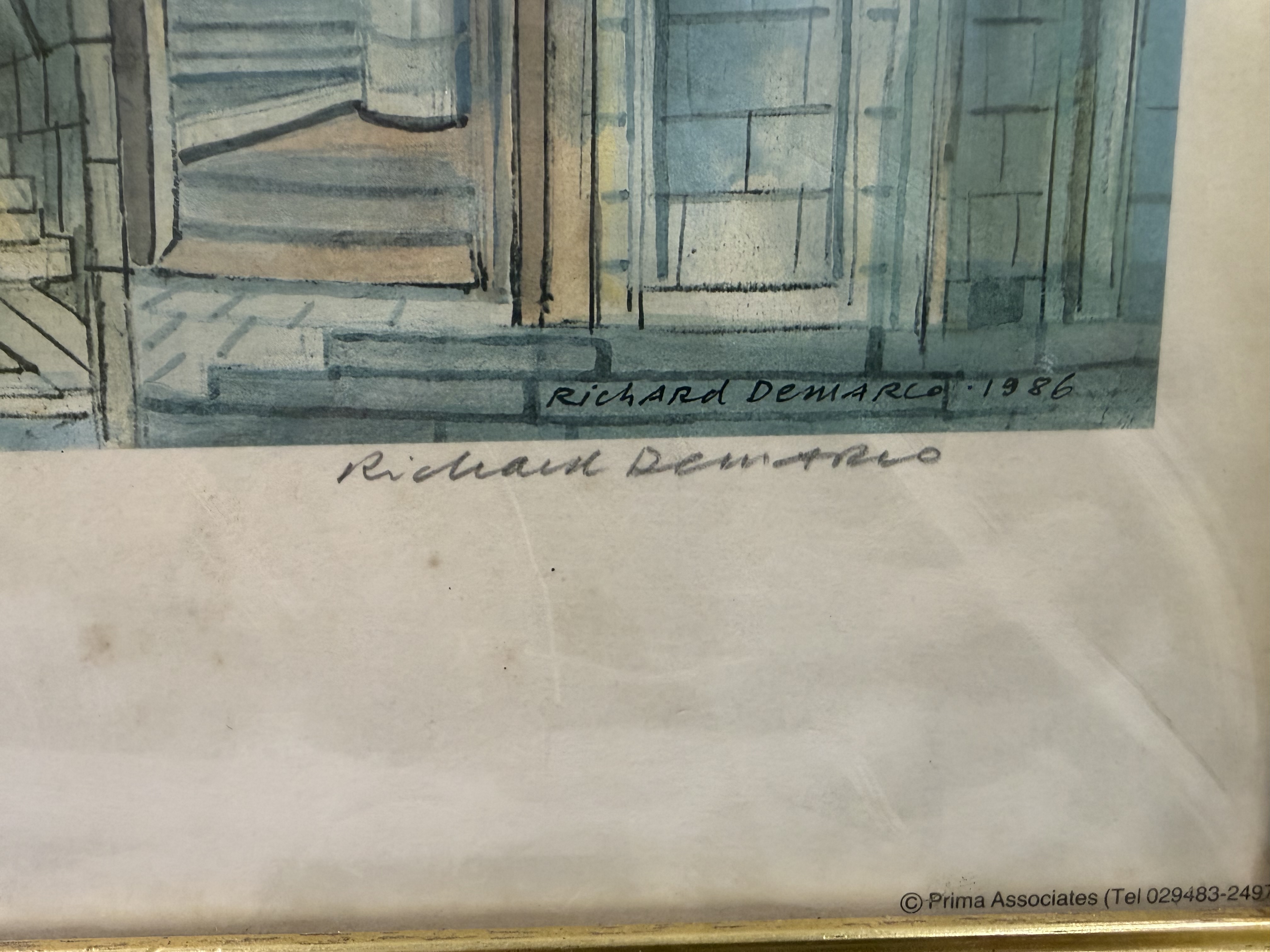Professor Richard Demarco CBE, HRSA, RSW, FRSA) (b.1930), Scottish