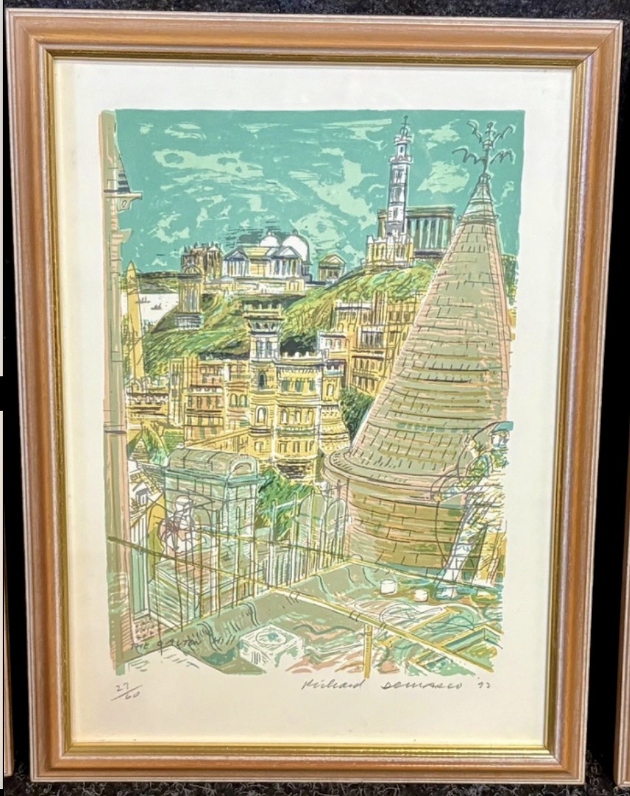 Professor Richard Demarco CBE, HRSA, RSW, FRSA) (b.1930), Scottish