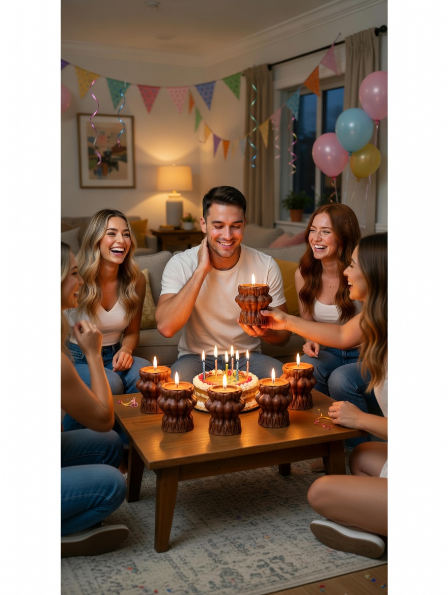 The "Derrière" Candle: Art, Function, and a Little Mischief