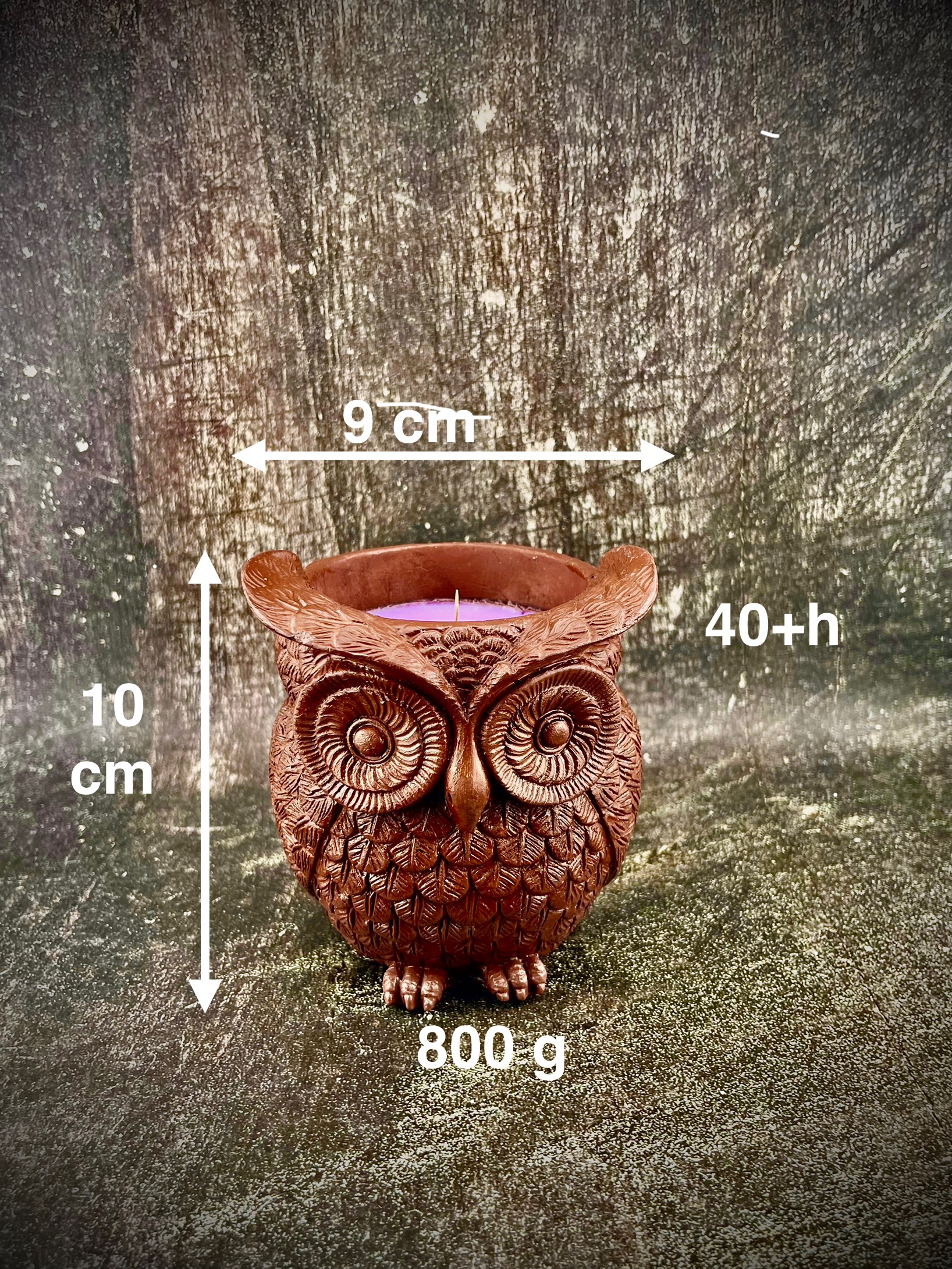 ASMR Coconut Crackling Candle, Trataka - Candle Gazing Meditation, Lavender Fragrance