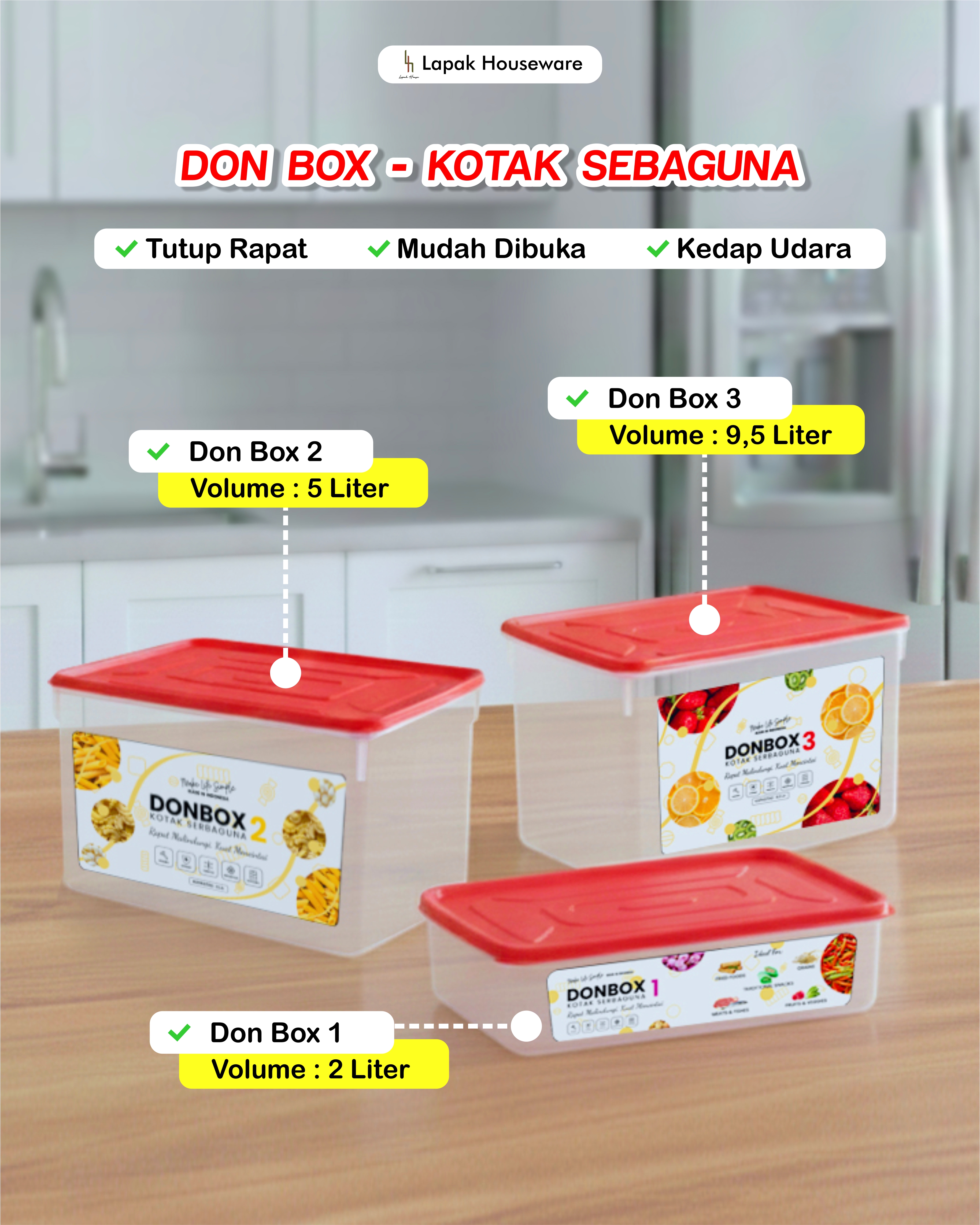Don Box Tempat penyimpanan makanan