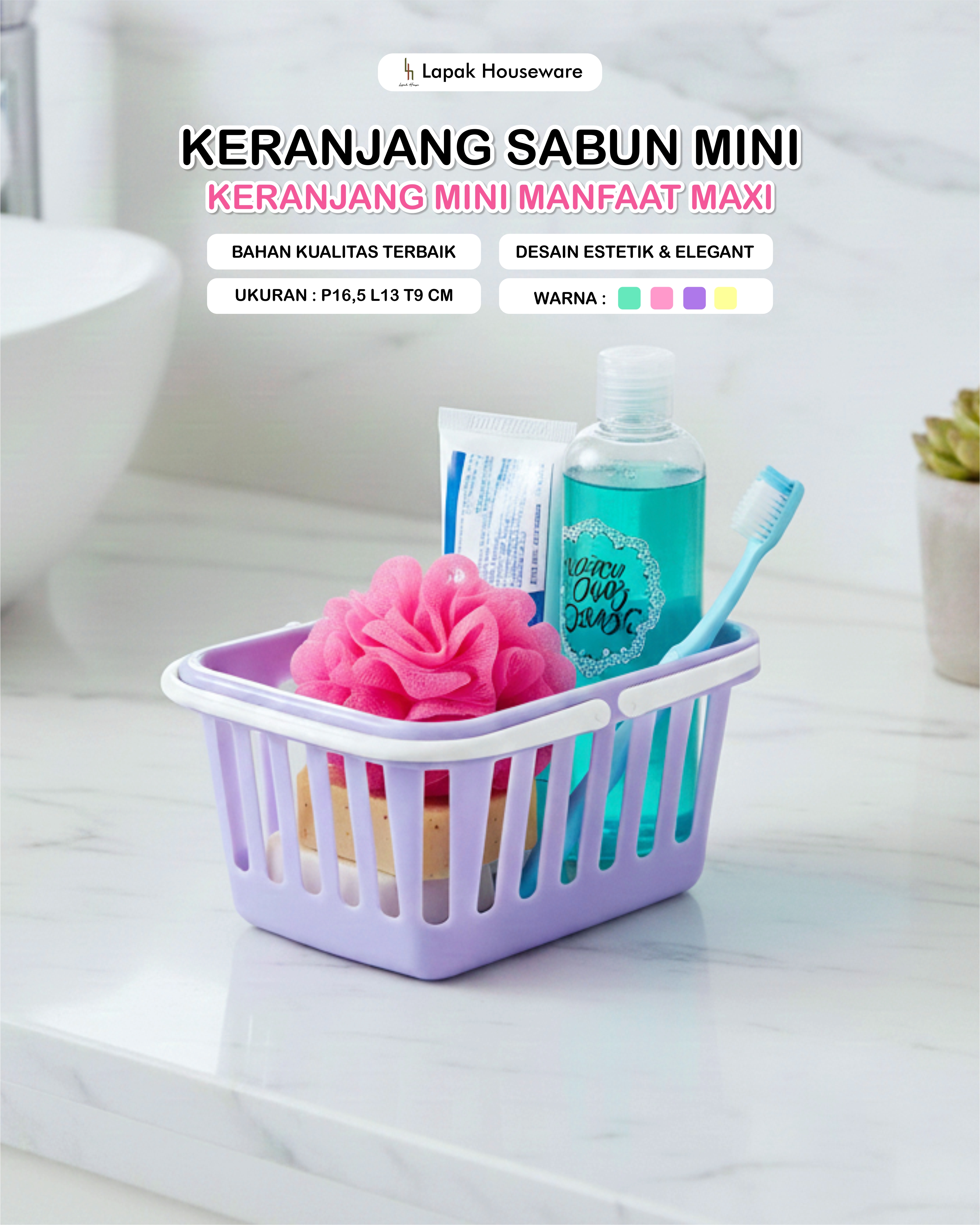 Keranjang Sabun Mini