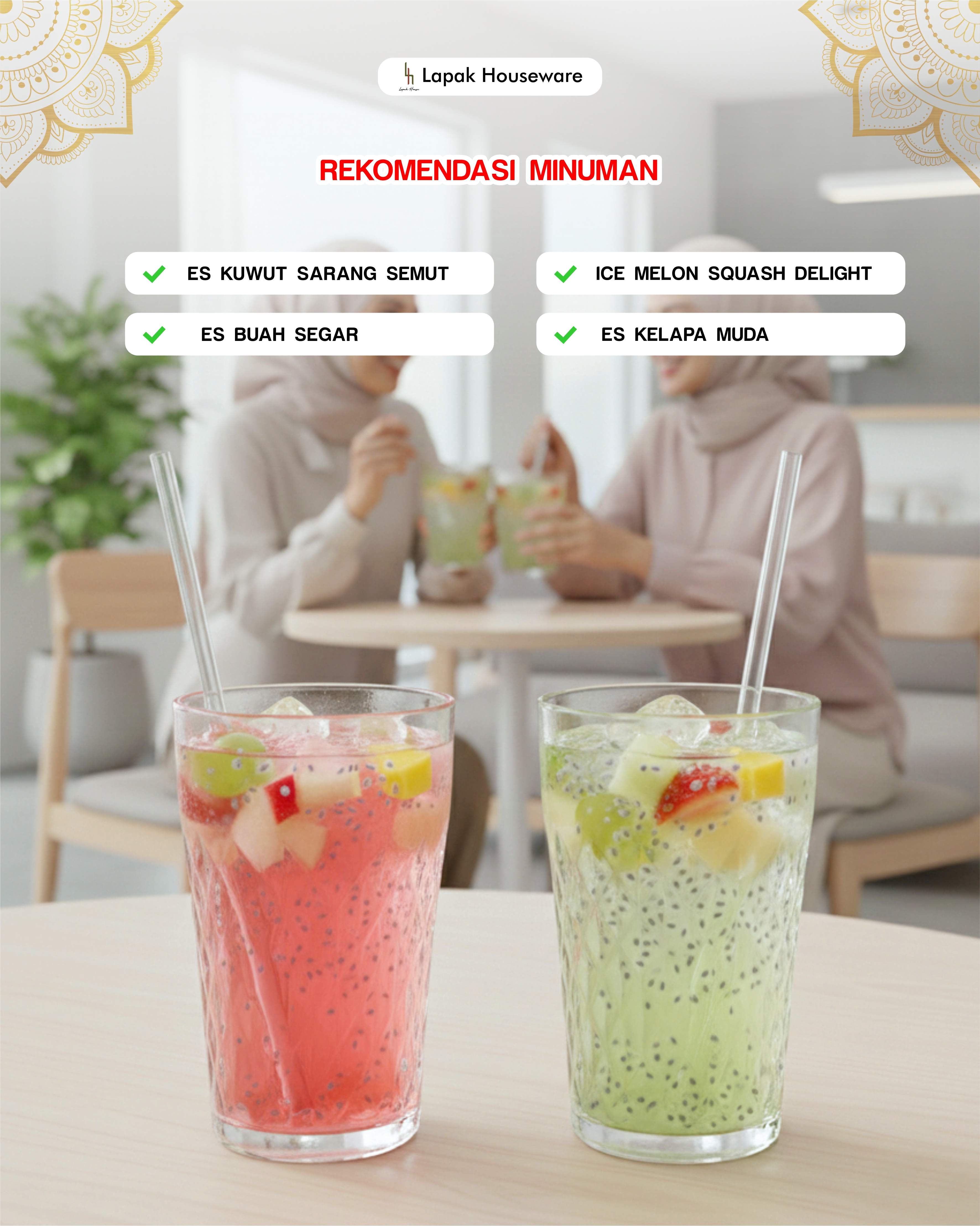 Gelas Mutiara 2P