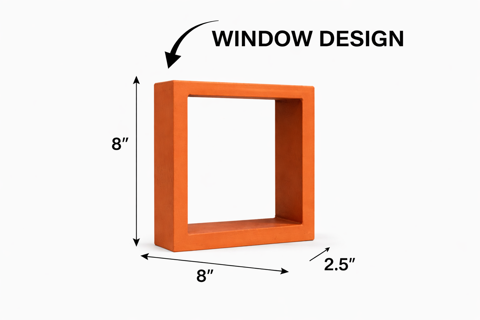 Terracotta Jali Block - Frame Pattern