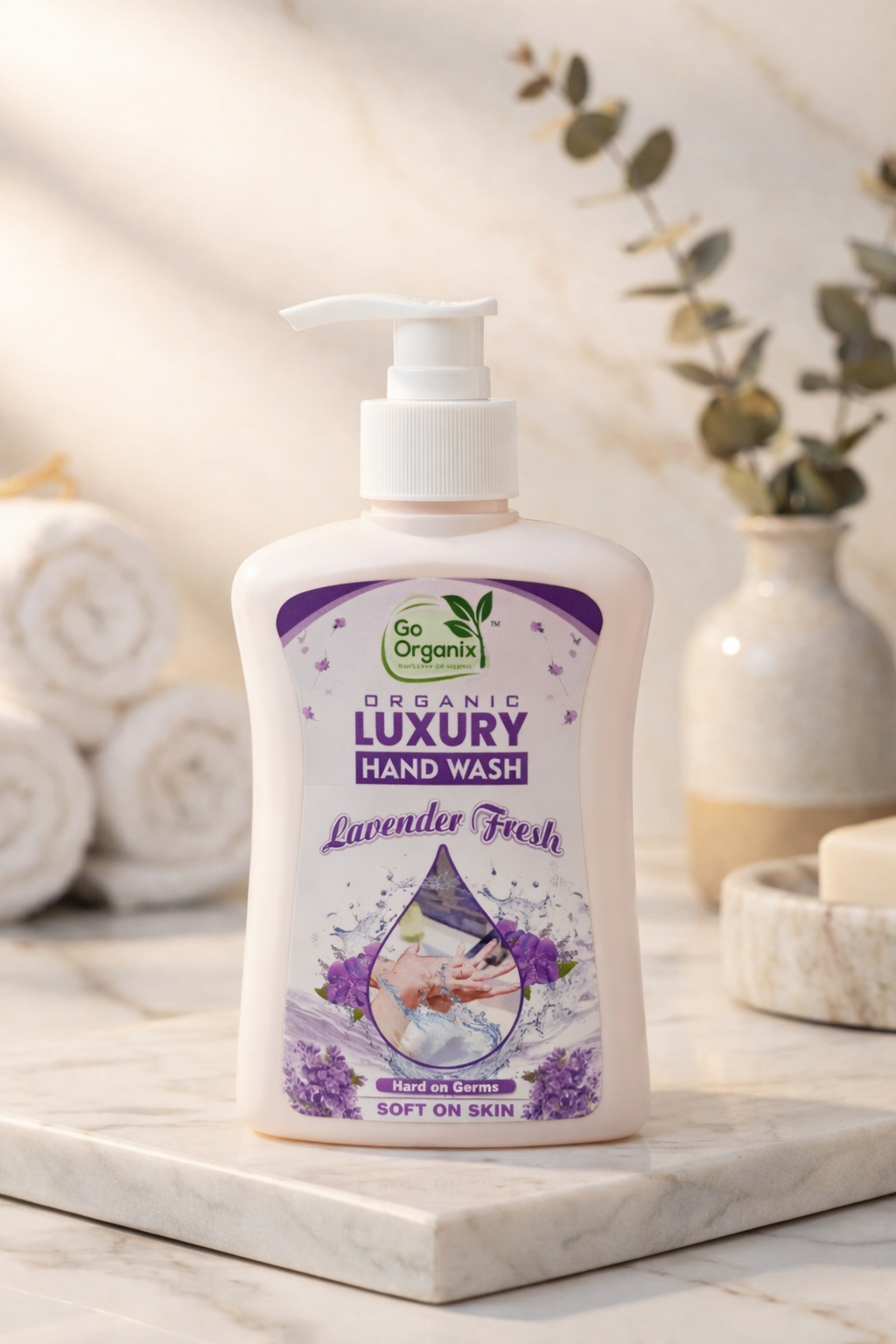 Organic Luxury Hand Wash Lavender Pack of 2