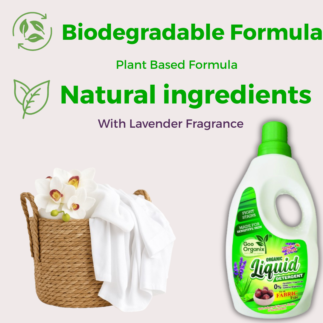 Organic Liquid Detergent 500ml
