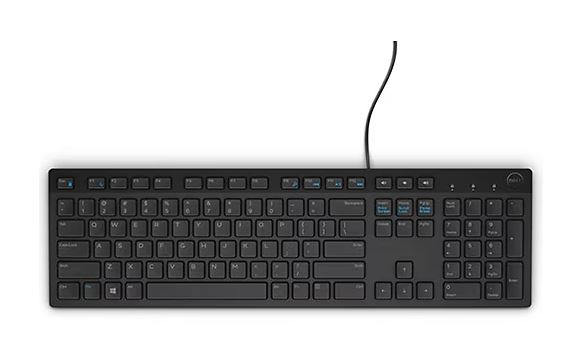 Dell Wired Keyboard - KB216 - Black