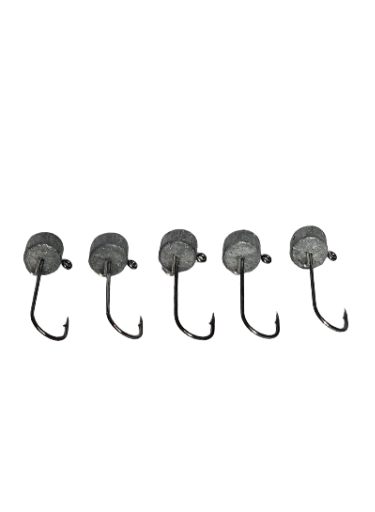 Rod-Dock™ Ned Rig Jig Heads – 6g (1/5 oz) – Mushroom Head – 5 Pack