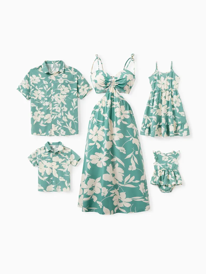Family Matching Floral Outfits