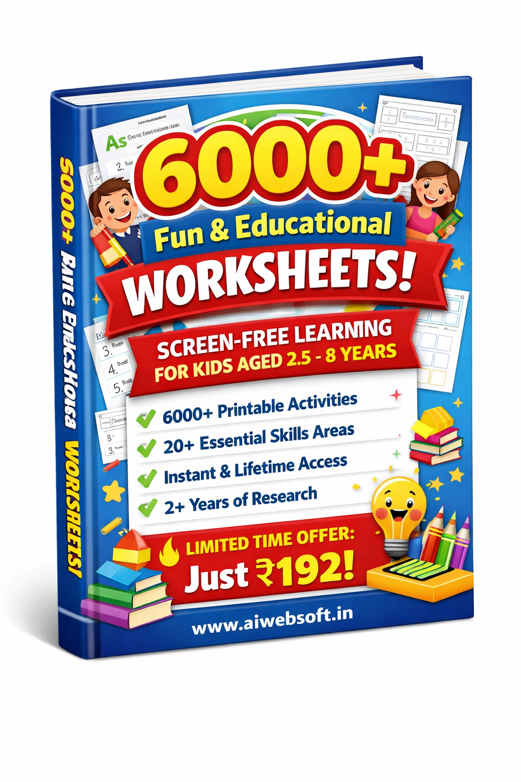 6000+ Fun & Educational Worksheets