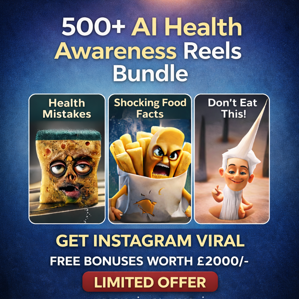 AI Health Awareness Reels Bundle