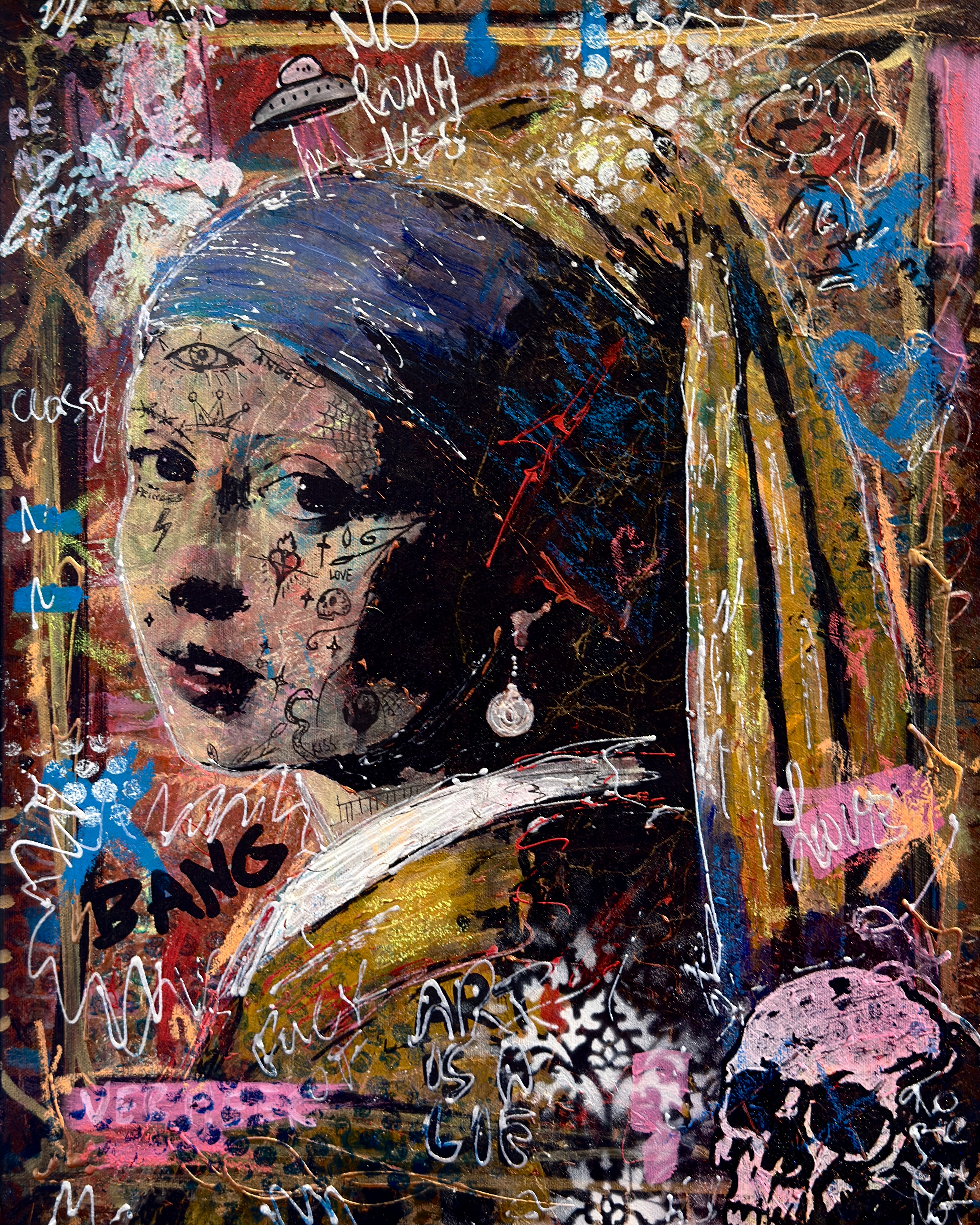 -Girl with a pearl earring-