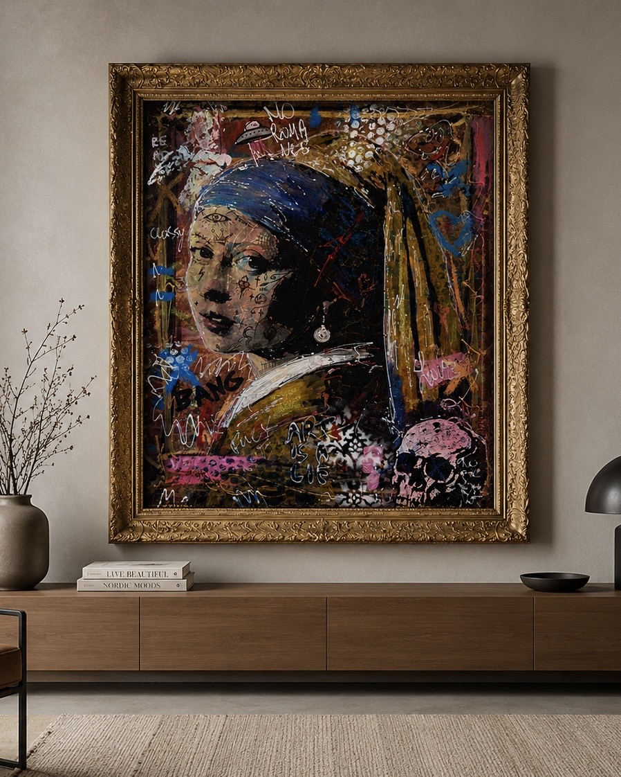 -Girl with a pearl earring-