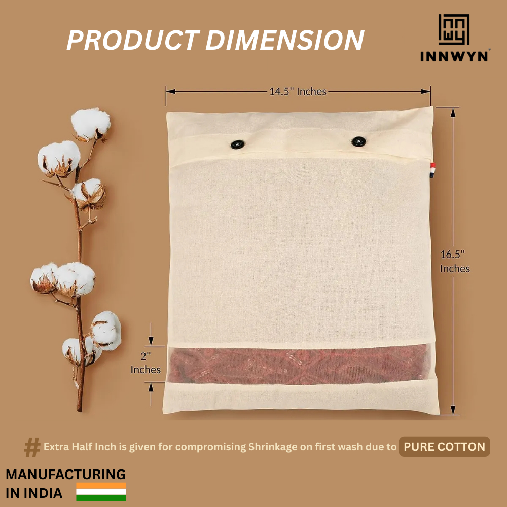 Button Saree cover (BSC543)