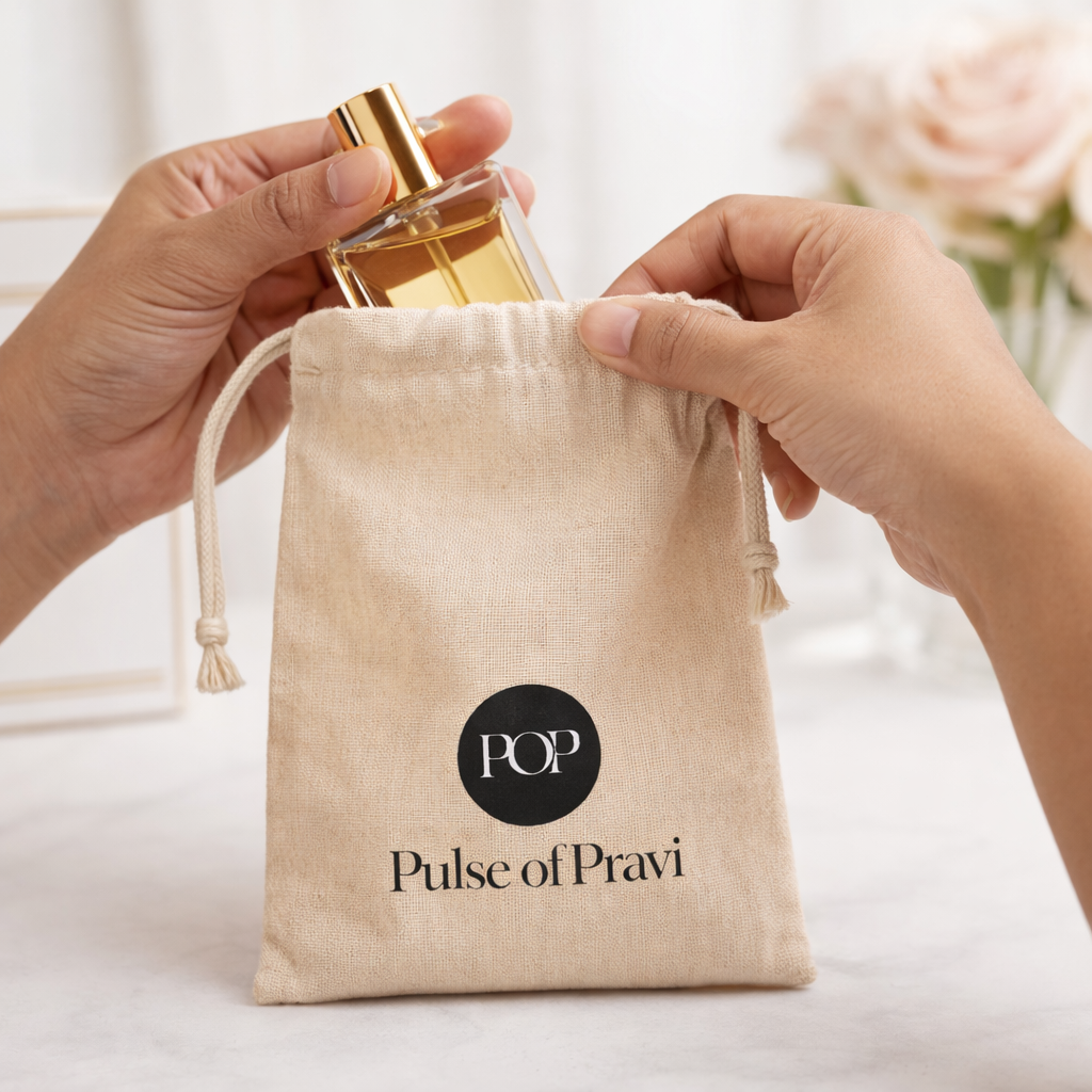 Cotton Drawstring Pouch Bag (CDPB541)