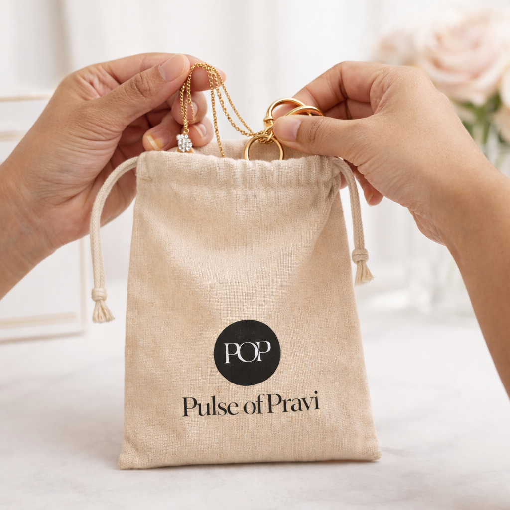 Cotton Drawstring Pouch Bag (CDPB541)