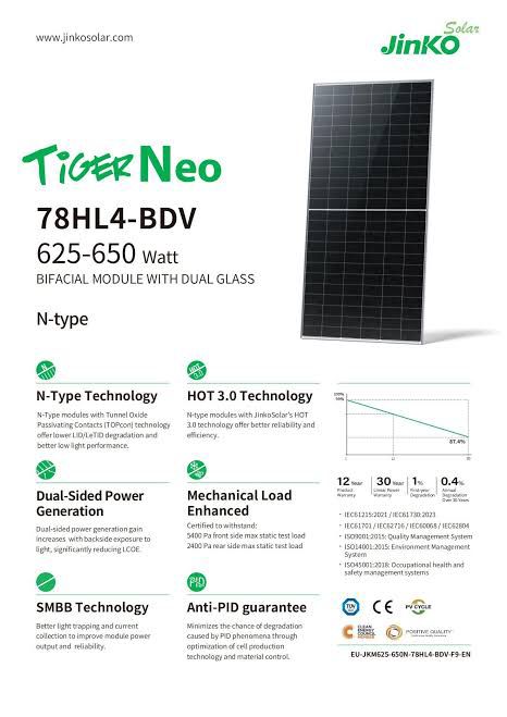 Jinko Tiger Neo 78HL4-BDV