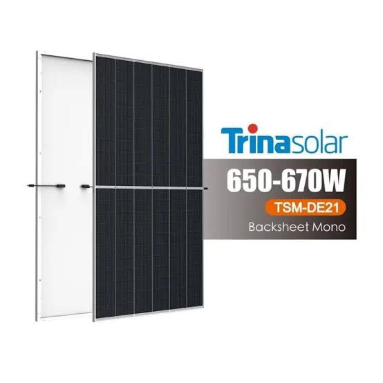 Panel Surya Trina Solar 650-670W
