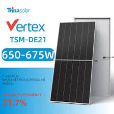 Panel Surya Trina Solar 650-670W