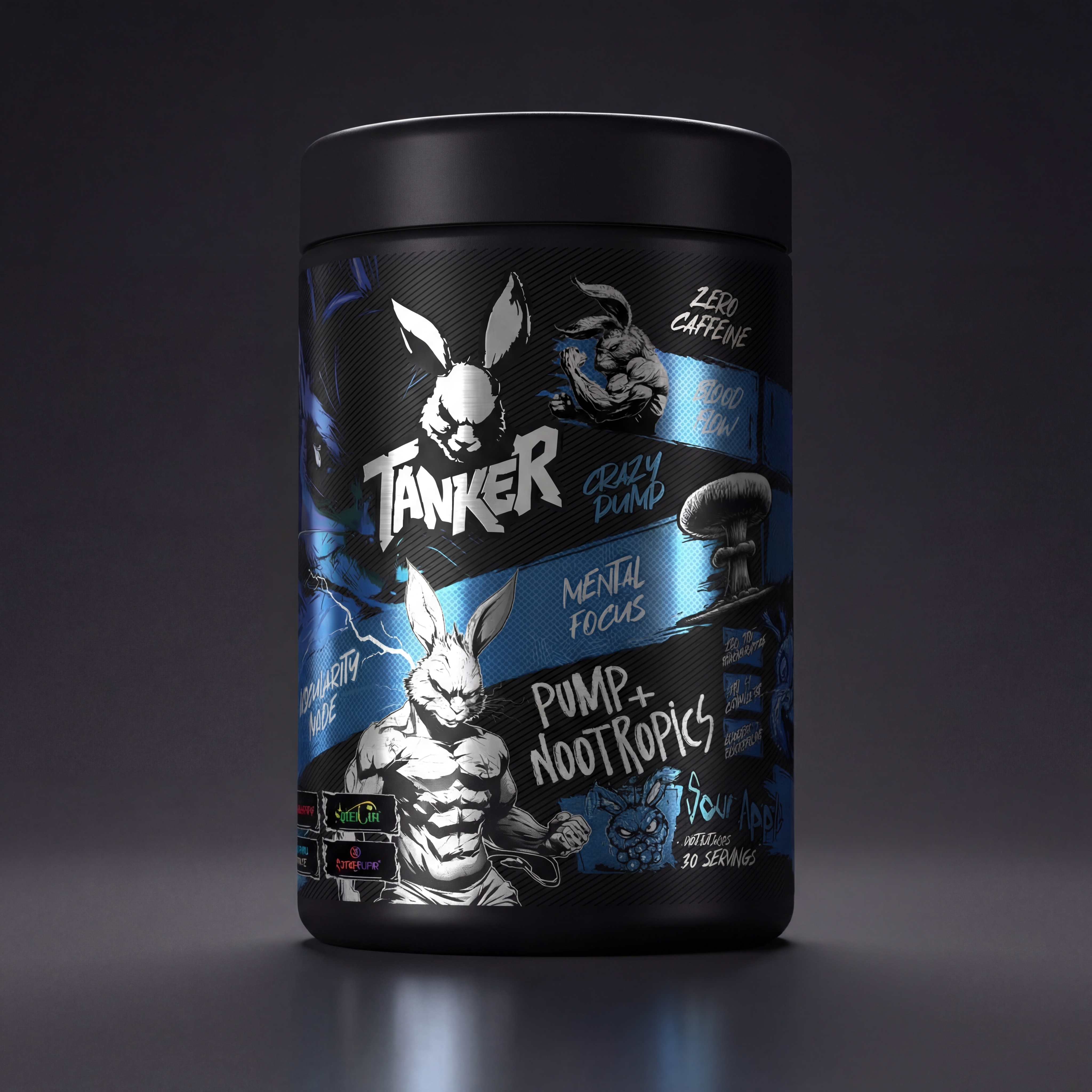 PUMP ACTION™ – Stim-Free Pump Formula (Blue Raz)