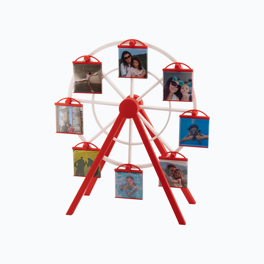 Noria expositora de fotos