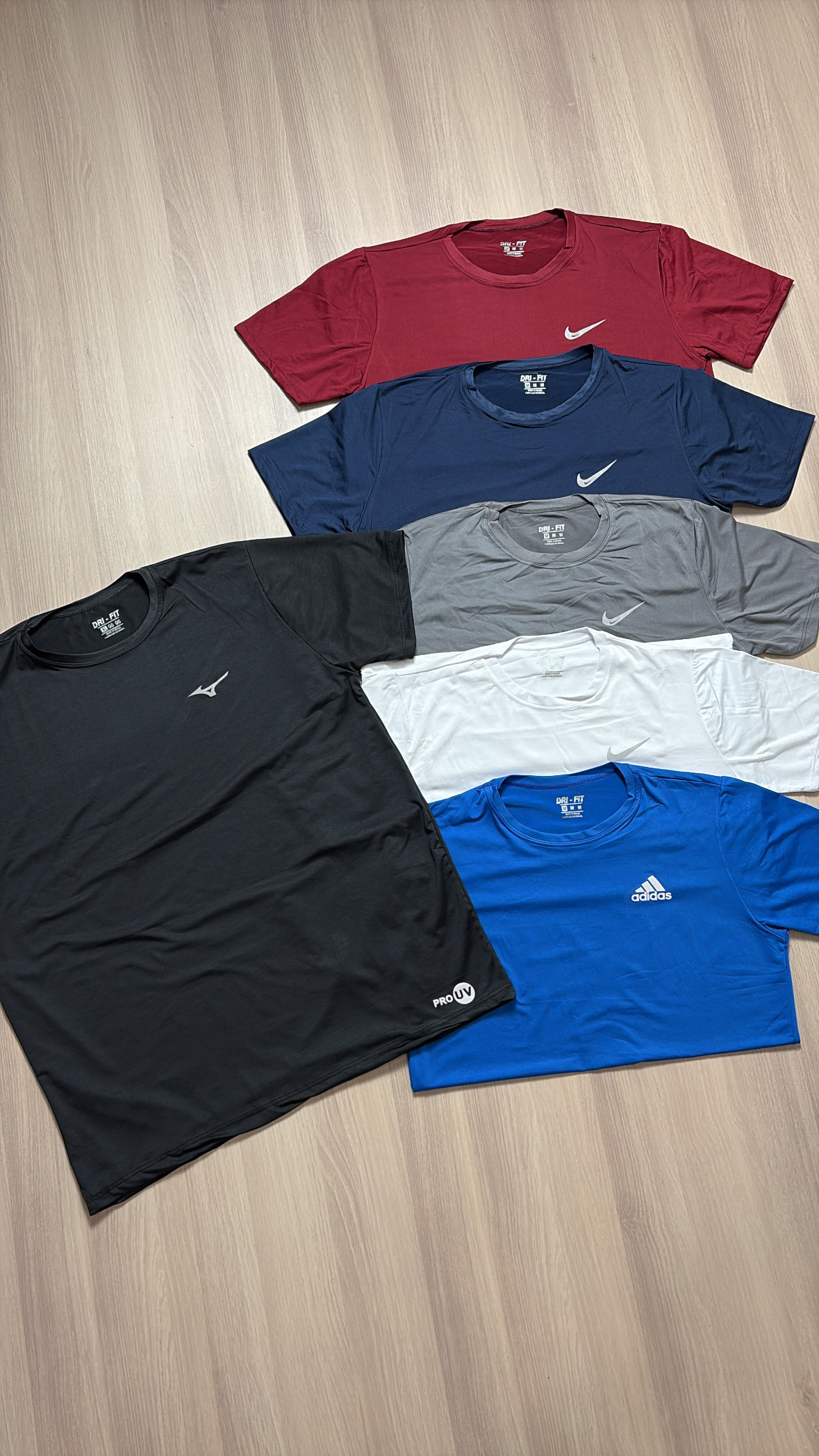  Camisetas Esportivas Dri Fit