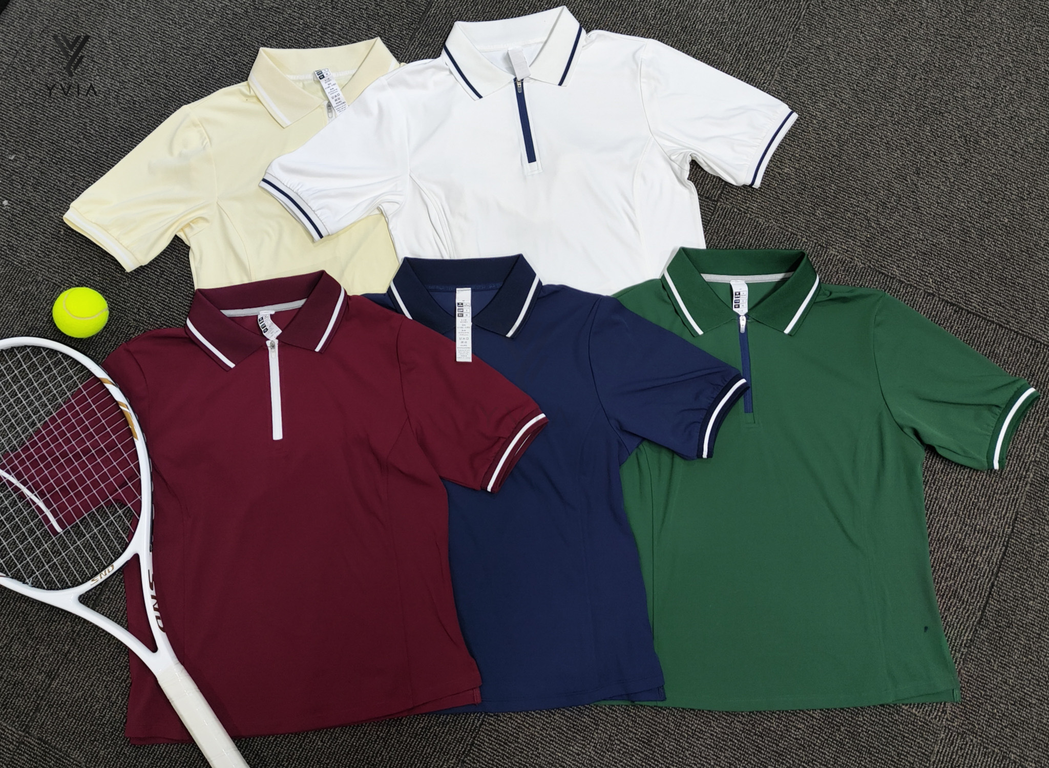 Áo Polo Tay Ngắn Form Suông