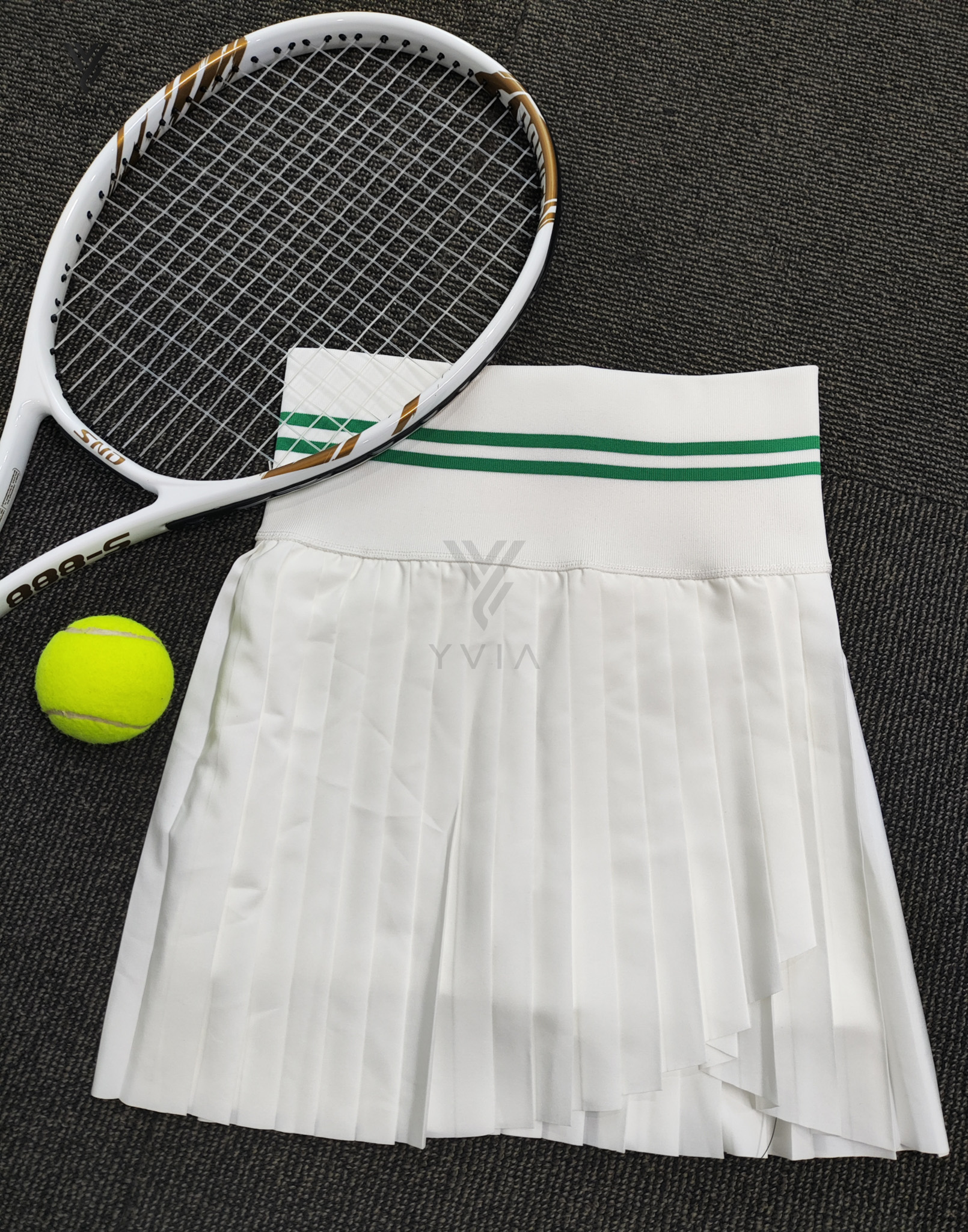 Váy Tà Xéo Cạp Cao Cosleaf Chính Hãng