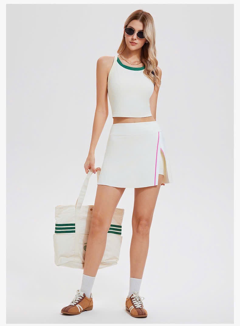 Váy Xẻ Tà Nữ Cao Cấp Cosleaf Chính Hãng